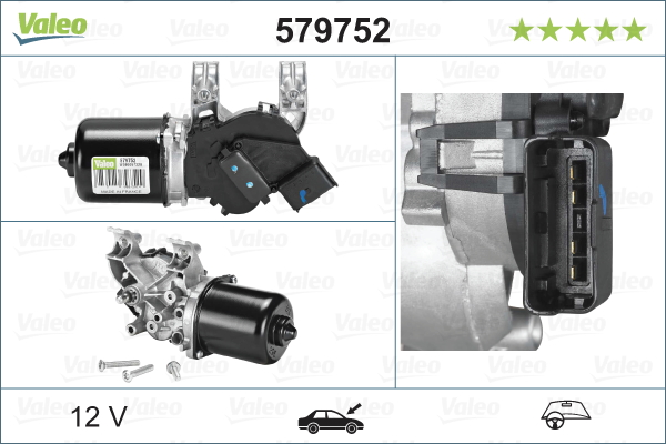 Motor stergator 579752 VALEO